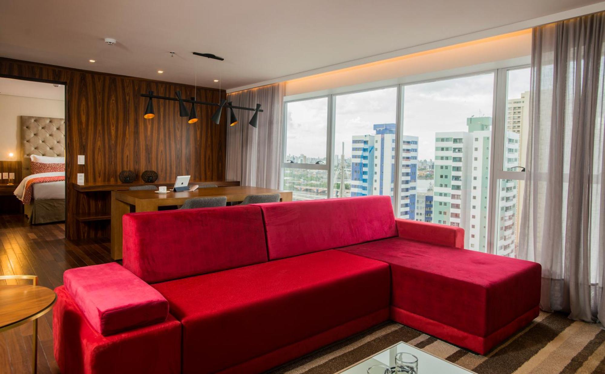 Hotel Luzeiros Recife Pokój zdjęcie A modern living room