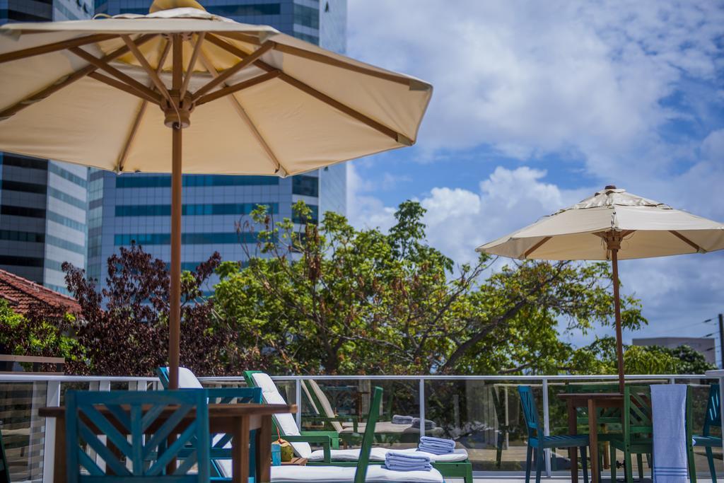 Hotel Luzeiros Recife Zewnętrze zdjęcie Rooftop pool at the hotel